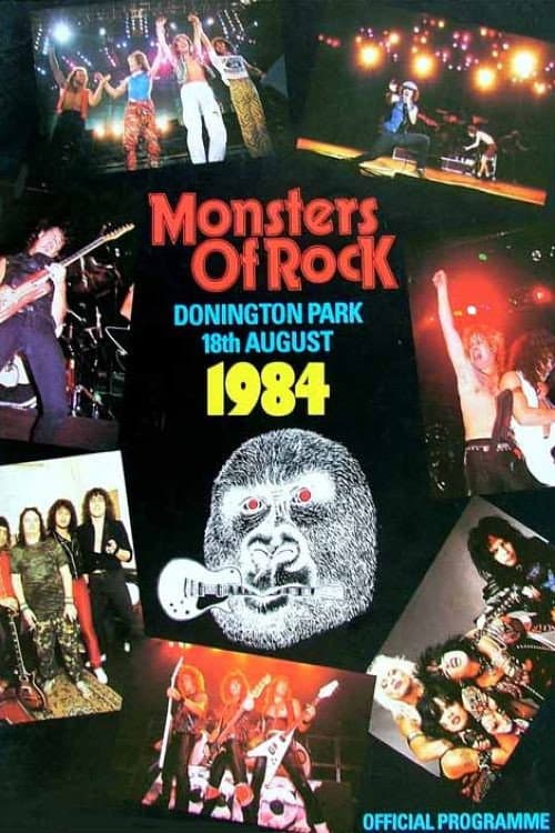 Постер: Van Halen Live at Monsters of Rock, Donington Park 1984