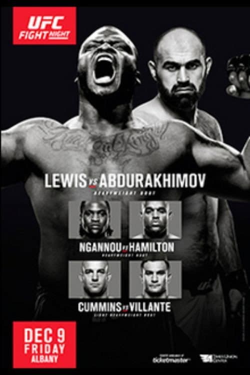 Постер: UFC Fight Night 102: Lewis vs. Abdurakhimov