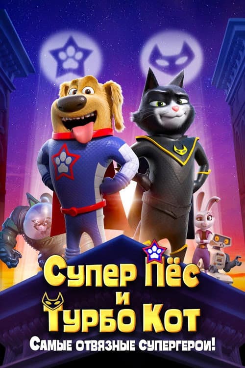 Постер: Супер Пёс и Турбо Кот
