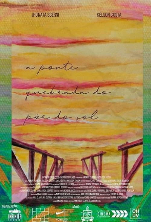 Постер: A Ponte Quebrada do Pôr do Sol