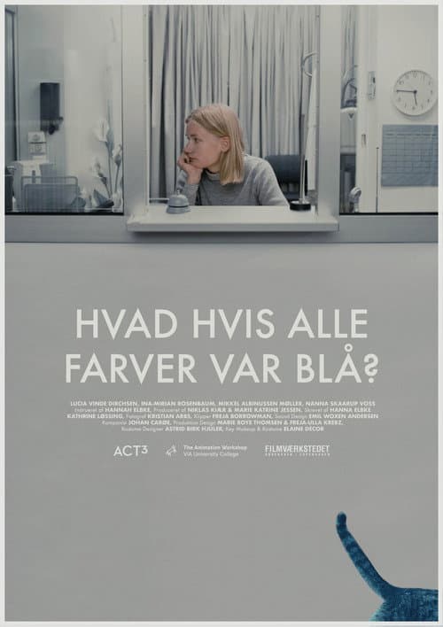 Постер: Hvad hvis alle farver var blå?
