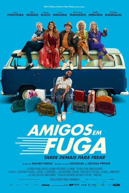 Постер: Amigos em Fuga