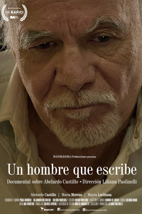 Постер: Un hombre que escribe