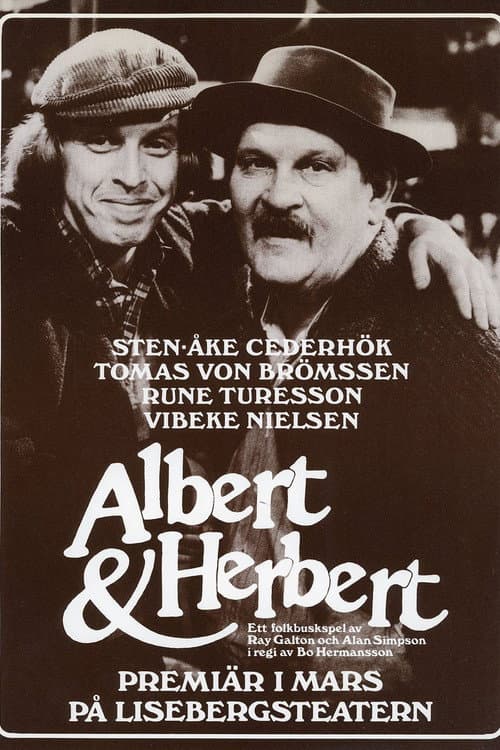 Постер: Albert & Herbert på Lisebergsteatern