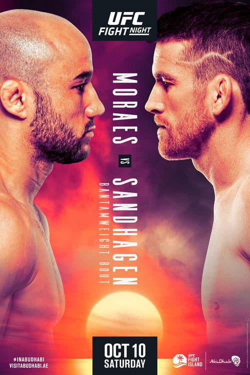 Постер: UFC Fight Night 179: Moraes vs. Sandhagen