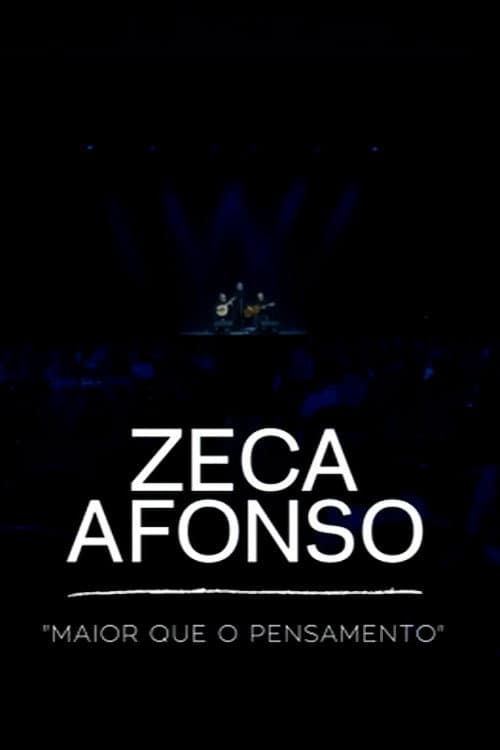 Постер: José Afonso — Maior Que o Pensamento