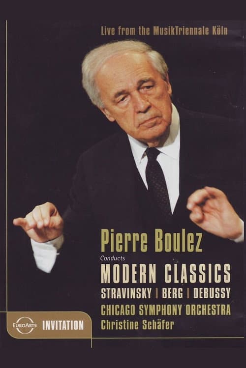 Постер: Pierre Boulez Conducts Modern Classics