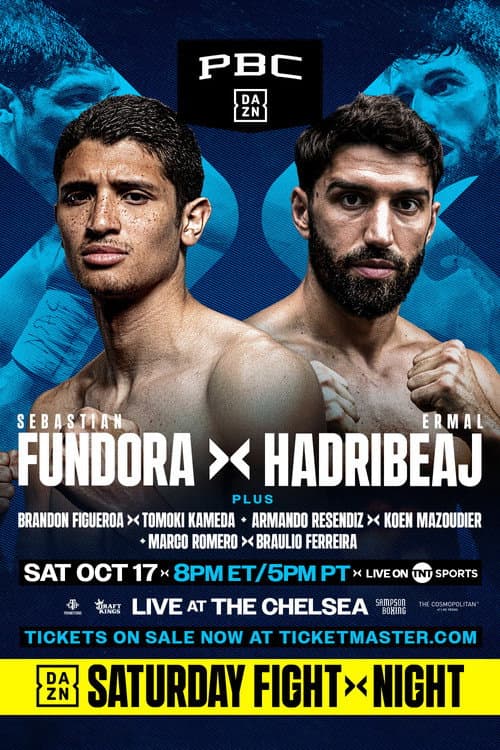 Постер: Sebastian Fundora vs. Ermal Hadribeaj