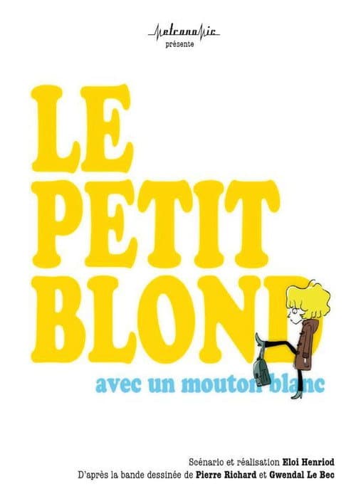 Постер: Le Petit Blond avec un mouton blanc