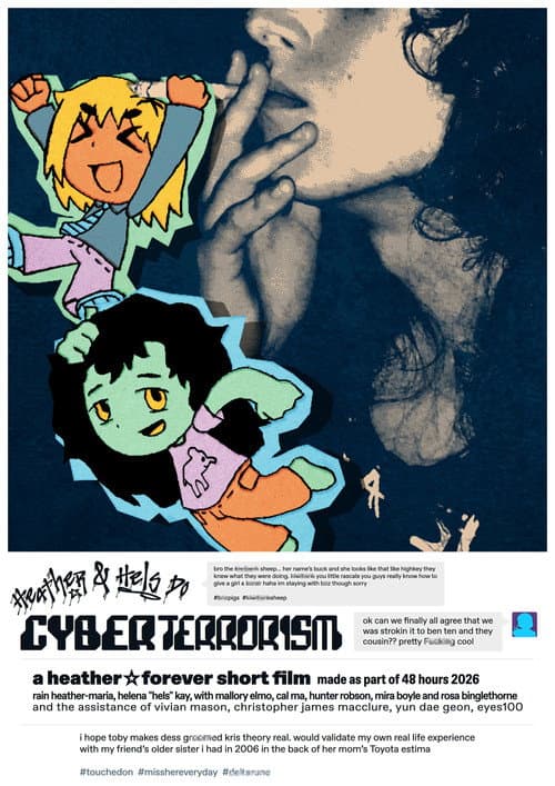 Постер: Heather & Hels Do Cyberterrorism