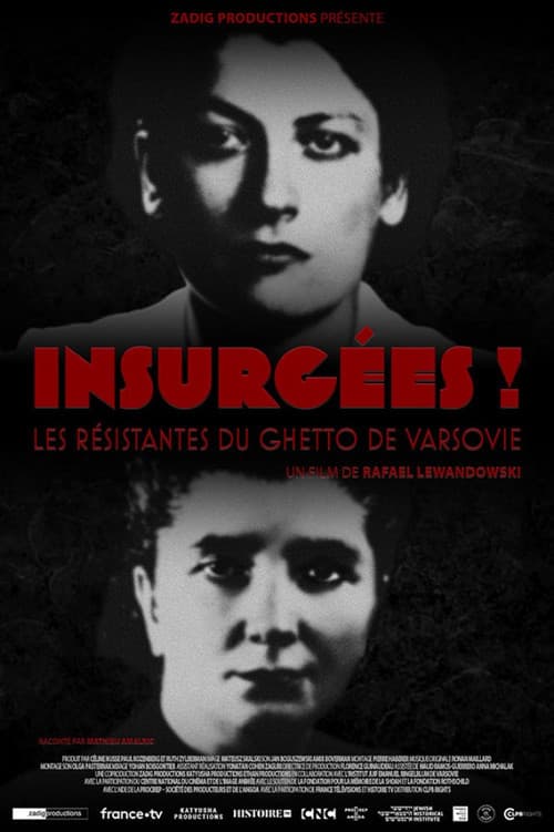 Постер: Insurgées ! Les résistantes du ghetto de Varsovie