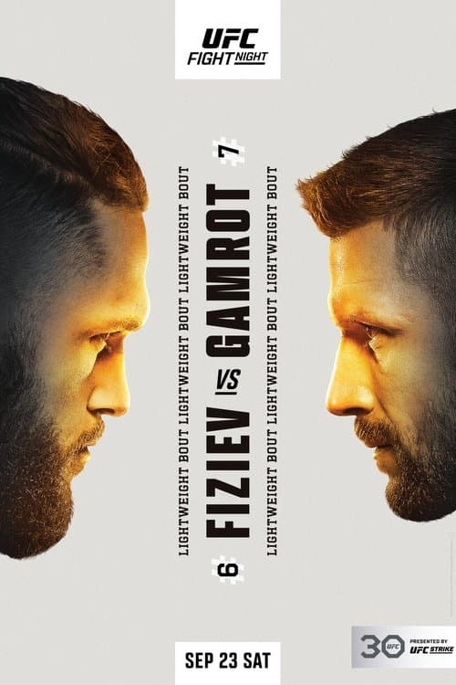 Постер: UFC Fight Night 228: Fiziev vs. Gamrot