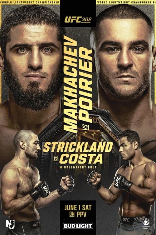 Постер: UFC 302: Makhachev vs. Poirier