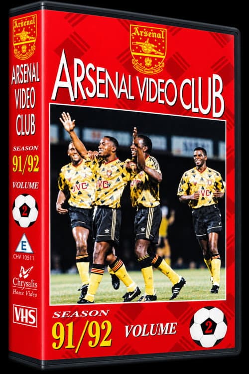 Постер: Arsenal F.C. Video Club - 1991-92 - Vol 2