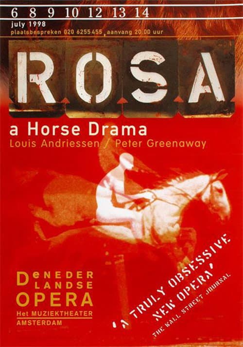 Постер: The Death of a Composer: Rosa, a Horse Drama