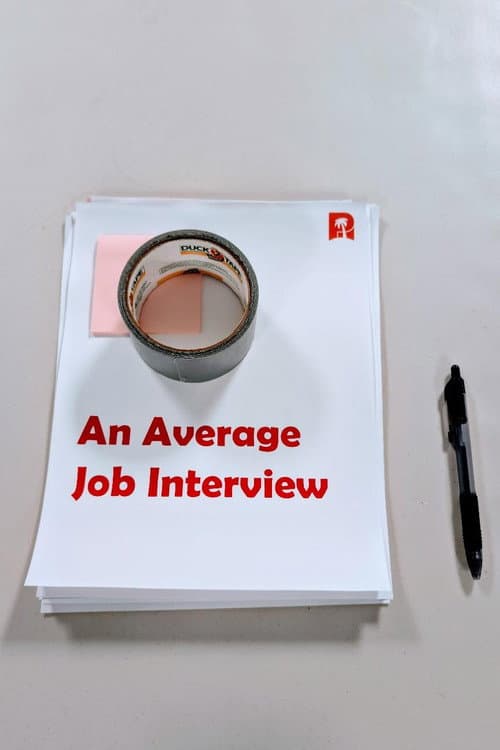 Постер: An Average Job Interview