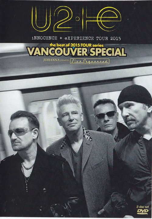 Постер: U2 live in Vancouver 2015