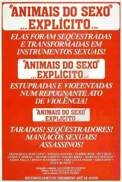 Постер: Animais do Sexo