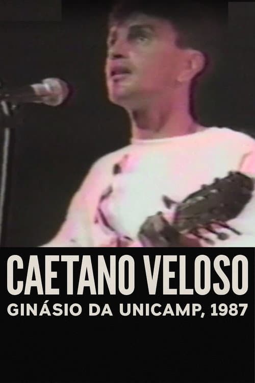 Постер: Caetano Veloso - Ao Vivo no Ginásio da Unicamp, 1987
