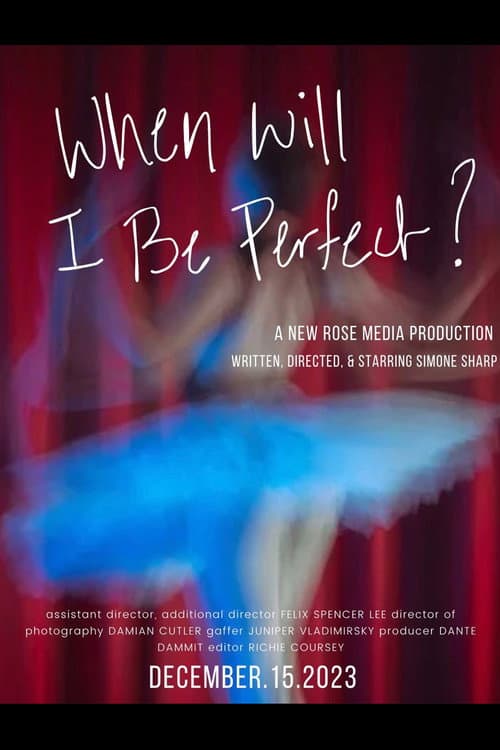 Постер: When Will I Be Perfect?
