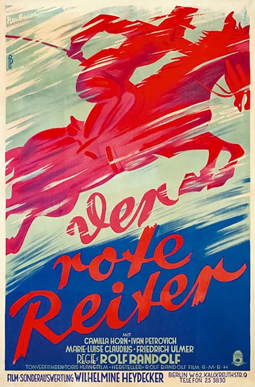 Постер: Der rote Reiter