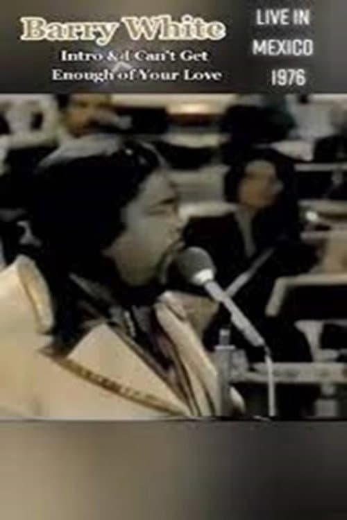 Постер: Barry White Mexico 1976
