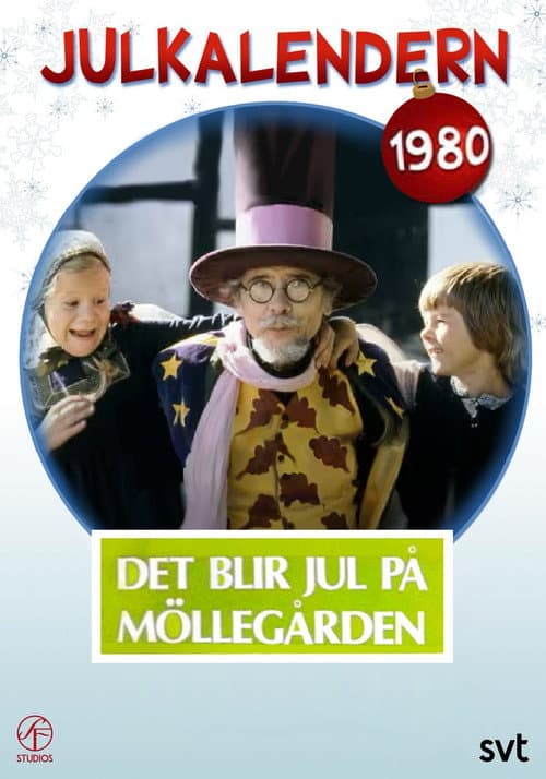 Постер: Det blir jul på Möllegården