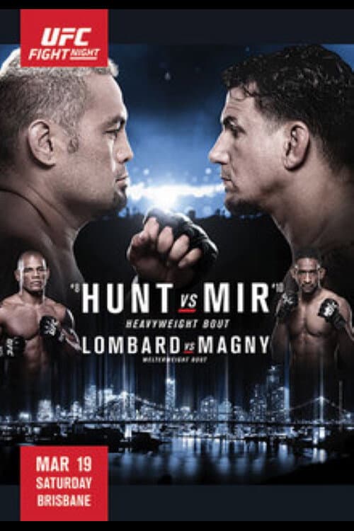 Постер: UFC Fight Night 85: Hunt vs. Mir