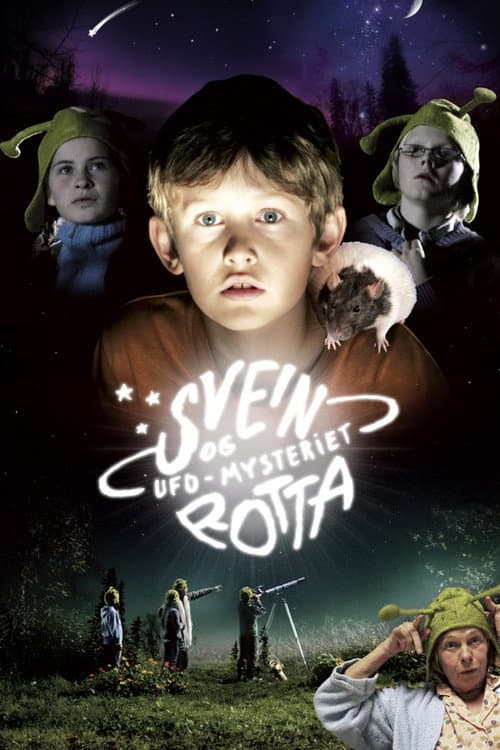 Постер: Svein og Rotta og UFO-mysteriet