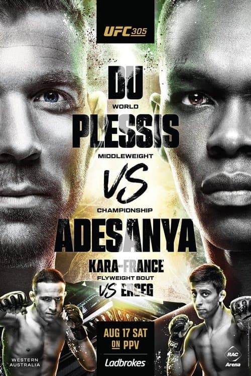 Постер: UFC 305: du Plessis vs. Adesanya