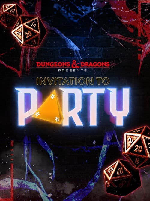 Постер: Dungeons & Dragons Presents: Invitation to Party