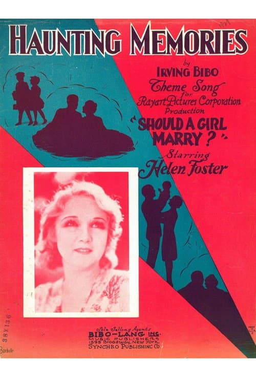 Постер: Should a Girl Marry?