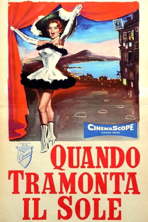 Постер: Quando tramonta il sole