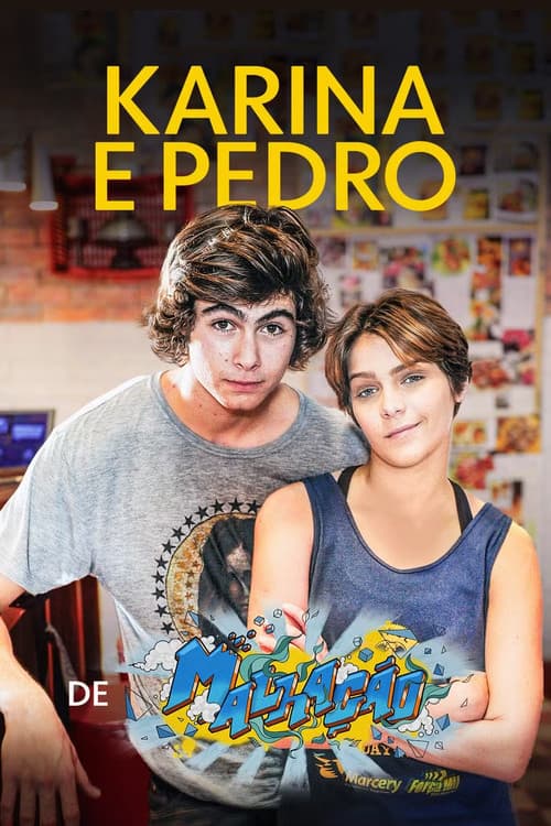 Постер: Karina e Pedro de Malhação Sonhos