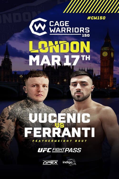 Постер: Cage Warriors 150: London