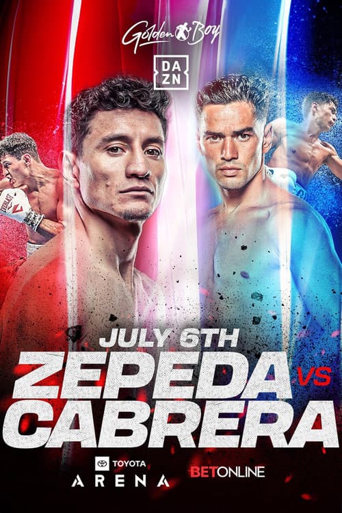 Постер: William Zepeda vs. Giovanni Cabrera