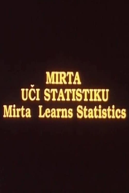 Постер: Mirta uči statistiku