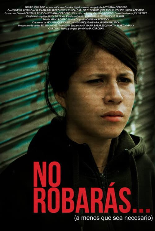 Постер: No robarás... (a menos que sea necesario)