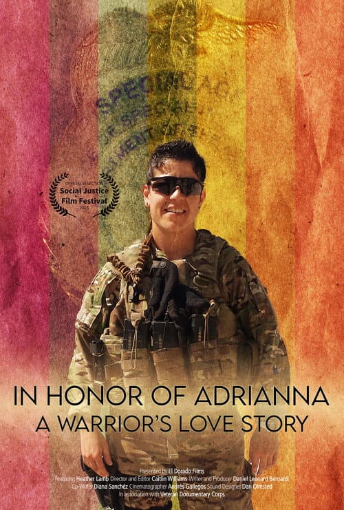 Постер: In Honor of Adrianna: A Warrior's Love Story