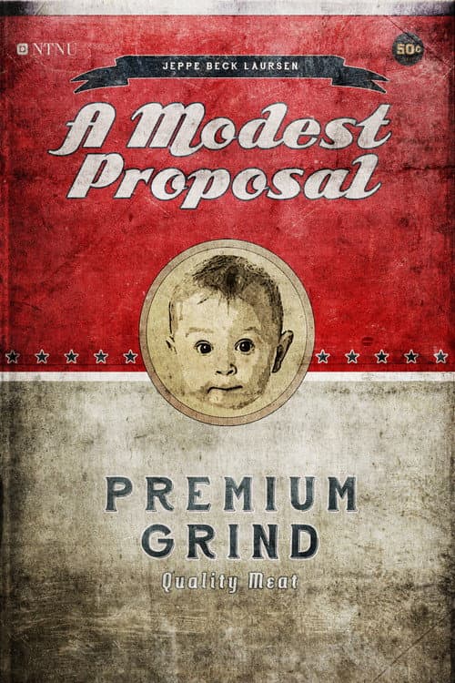 Постер: A Modest Proposal