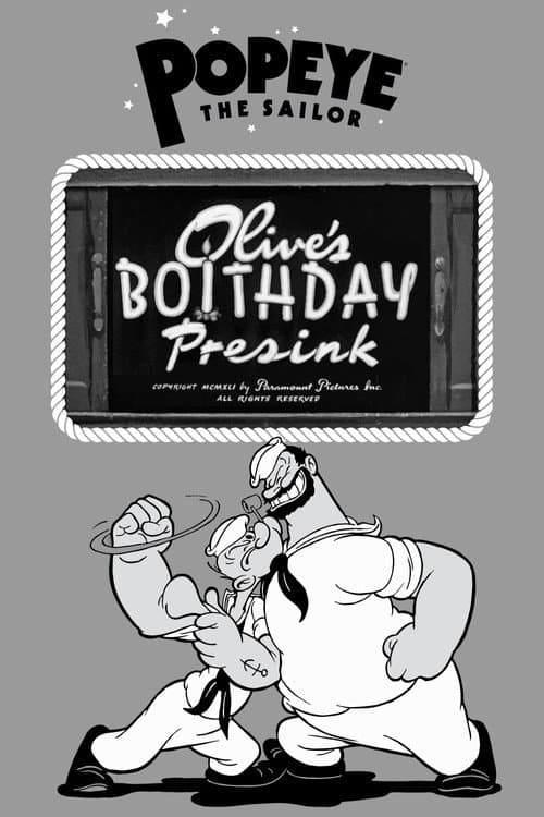 Постер: Olive's Boithday Presink