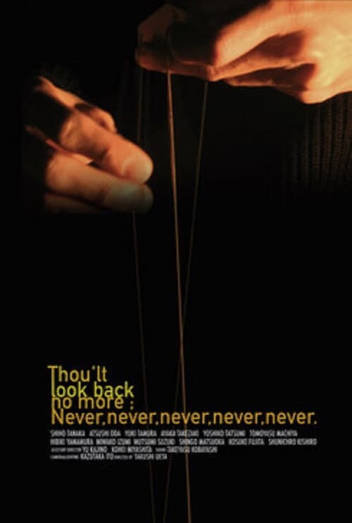 Постер: Thou’lt Look Back No More, Never, Never, Never, Never, Never