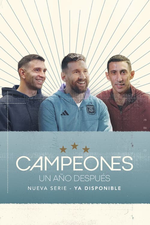 Постер: Campeones, un año después