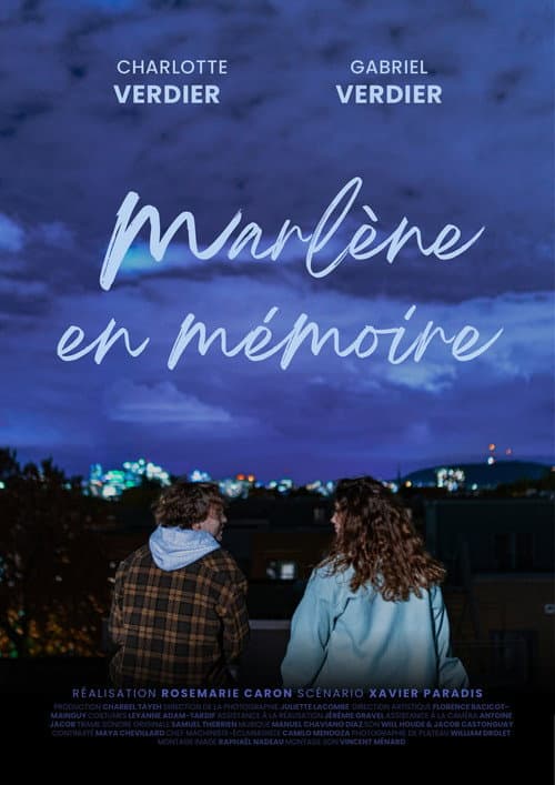 Постер: Marlène en mémoire