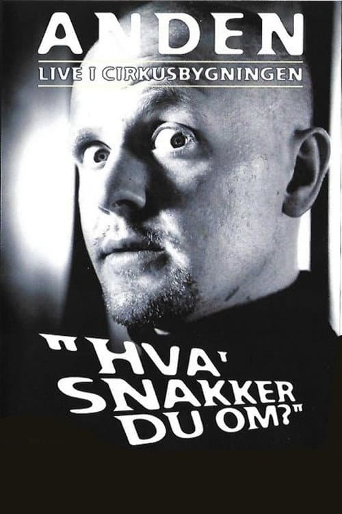 Постер: Anders Matthesen: Hva' snakker du om?
