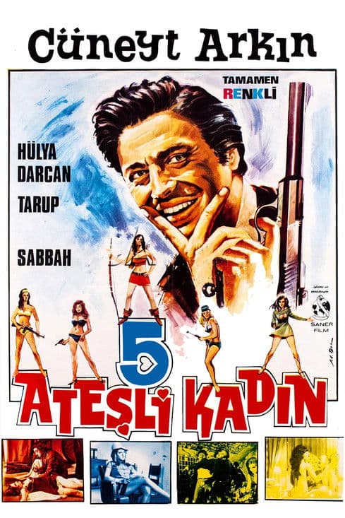 Постер: Beş Ateşli Kadın
