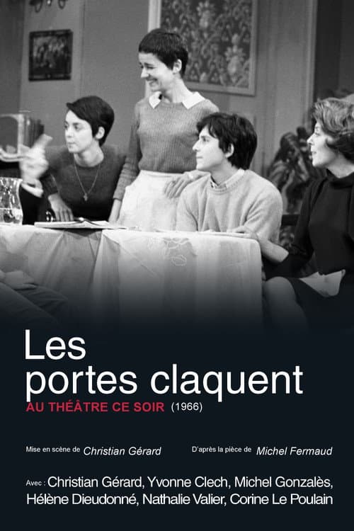 Постер: Les portes claquent