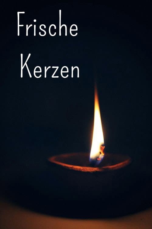 Постер: Frische Kerzen