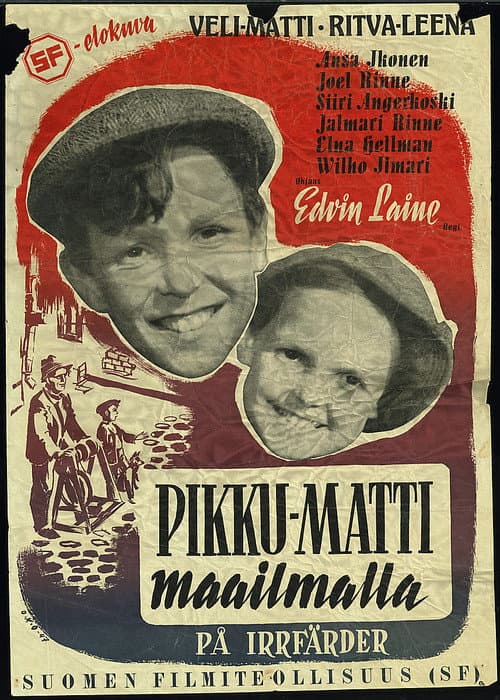 Постер: Pikku-Matti maailmalla