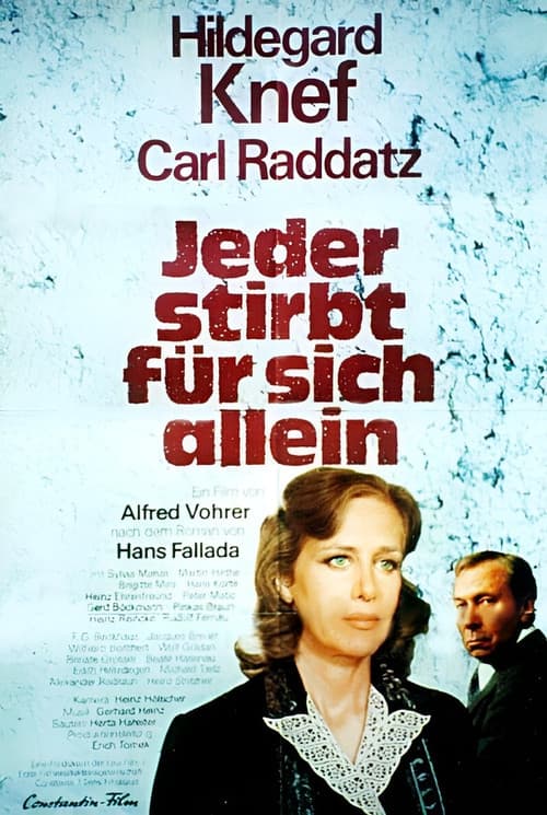 Постер: Jeder stirbt für sich allein